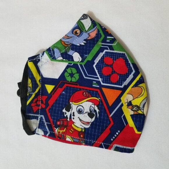 Lot of 3 Kids Face Mask with Nose Wire and Filter Pocket - Picture 4 of 14